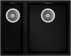 Teka Square chiuveta tegranit 56x44 cm negru 115260029 (115260029) Chiuveta