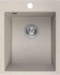 Laveo Chichi chiuvetă din granit 48x39 cm bej SBH410T (SBH410T) Chiuveta