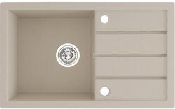 Laveo Trzynastka chiuvetă din granit 79x48 cm bej SBP411T (SBP411T) Chiuveta