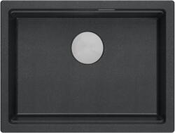 Quadron Logan chiuveta graniteq 56x45 cm negru HQJ6045U8_BS_U (HQJ6045U8BSU) Chiuveta
