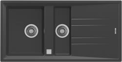 Teka Stone chiuveta tegranit 100x51 cm gri/grafit/onix 115360013 (115360013) Chiuveta