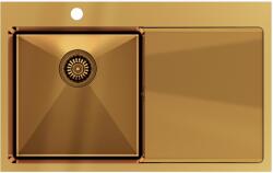 Quadron Russel chiuveta din otel 78x48 cm cupru HB7912PVDBSC1 (HB7912PVDBSC1) Chiuveta