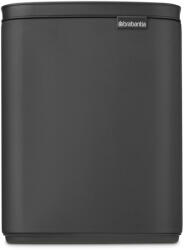 Brabantia Bo cos de gunoi 7 l negru-gri 233722 (233722) Cos de gunoi
