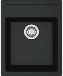 Franke Sirius chiuvetă tectonite 53x43 cm gri/grafit/onix 114.0496. 104 (1140496104) Chiuveta