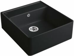 Villeroy & Boch Single-Bowl Sink chiuveta din ceramica 63x59.5 cm negru 632061S5 Chiuveta