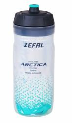 Zéfal Arctica 55 hőszigetelt (2, 5 óra) kulacs, 550 ml, csavaros, ezüst-türkiz