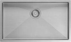Quadron Anthony chiuveta din oțel cu sifon 74x44 cm MF7444BS (MF7444BS) Chiuveta