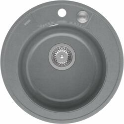 Quadron Morgan chiuveta graniteq 51x51 cm gri/grafit/onix HB8301U5-BS_P2O (HB8301U5BSP2O) Chiuveta