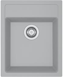 Franke Sirius chiuvetă tectonite 53x43 cm gri/grafit/onix 114.0496. 102 (1140496102) Chiuveta