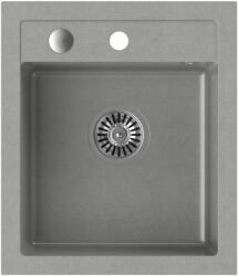 Quadron Johnny chiuveta graniteq 50x43 cm gri/grafit/onix HCQJ4350SZK (HCQJ4350SZK) Chiuveta