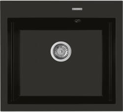 Oltens Gravan chiuvetă din granit 57x51.5 cm negru 72000300