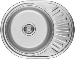 Kuchinox Normal chiuveta din oțel cu sifon 57x45 cm SGN083T (SGN083T) Chiuveta