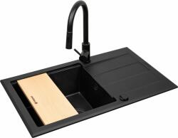 Pyramis Sparta Plus chiuveta cu baterie negru/negru 070175802BE (070175802BE)