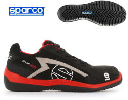 Sparco Munkavédelmi cipő SPARCO - Sport EVO S3 fekete-piros 40-es (751640RSNR)