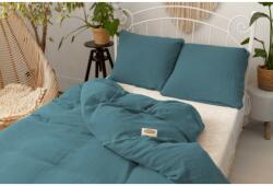 Matex Lenjerie de pat din muselină MATEX verde marin, 140 x 200 cm, 70 x 90 cm Lenjerie de pat