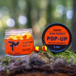 Feedermania Feedermánia High Power Pop-Up 8mm Mango Boilies & Barrels - Feedermánia Pop-Up Csali