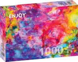 Enjoy 1000 db-os puzzle - Colourful Abstract Oil Painting (1092) (1092)