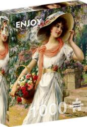 Enjoy 1000 db-os puzzle - Emile Vernon: The Flower Garden (1122) (1122)