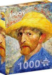 Enjoy 1000 db-os puzzle - Vincent Van Gogh: Self-portrait with a Straw Hat (1143) (1143)