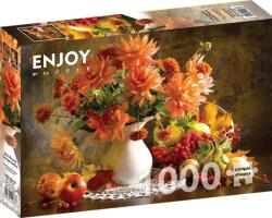 Enjoy 1000 db-os puzzle - Still Life with Orange Dahlias (1233) (1233)