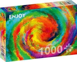 Enjoy 1000 db-os puzzle - Colorful Gradient Swirl (1236) (1236)