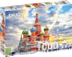 Enjoy 1000 db-os puzzle - Saint Basil's Cathedral, Moscow (1248) (1248)
