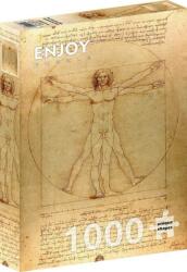 Enjoy 1000 db-os puzzle - The Vitruvian Man (1557) (1557)