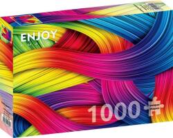 Enjoy 1000 db-os puzzle - Knitting Rainbows (1644) (1644)