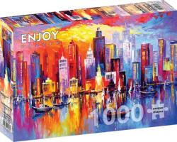 Enjoy 1000 db-os puzzle - Evening New York (1705) (1705)