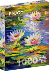 Enjoy 1000 db-os puzzle - Water Lilies in the Pond (1847)