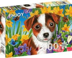 Enjoy 1000 db-os puzzle - Puppy Garden (1916)
