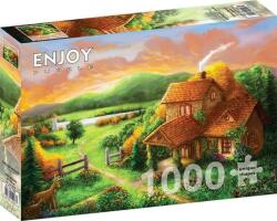 Enjoy 1000 db-os puzzle - Cottage at Dusk (1928) (1928)