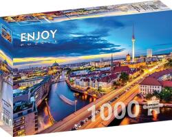 Enjoy 1000 db-os puzzle - Berlin Cityscape by Night (2068) (2068)