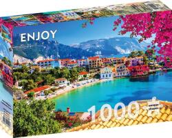 Enjoy 1000 db-os puzzle - Assos Village in Cephalonia, Greece (2092) (2092)