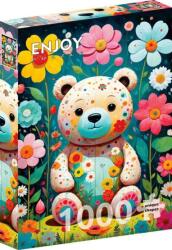 Enjoy 1000 db-os puzzle - Flower Teddy Bear (2150) (2150)