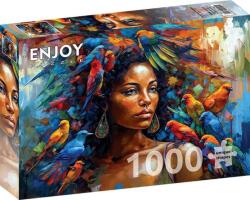 Enjoy 1000 db-os puzzle - Feathery Queen (2190) (2190)