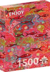Enjoy 1500 db-os puzzle - Deep Red (2240) (2240)