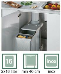 Foster 8123800 konyhai szelektív hulladékgyűjtő - Kifutó termék! (8123800)