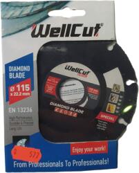 WellCut Special 115 Mm 22.23 Mm Wood Disc de taiere