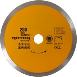 ROTOR DISC DIAMANTAT 200x1.6x25.4 continuu with water Rotor