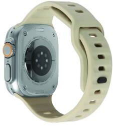 Mobile Origin Curea silicon Mobile Origin Strap compatibila cu Apple Watch 4/5/6/7/8/9/SE/Ultra1/2 42/44/45/49mm Sand Brown (AWS-01-SBR)