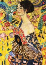 Enjoy 1128 - Gustav Klimt: Lady with a Fan - 1000 db-os puzzle (1128)