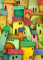 Enjoy 1629 - Joyful Houses - 1000 db-os puzzle (1629)