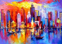 Enjoy 1705 - Evening New York - 1000 db-os puzzle (1705)
