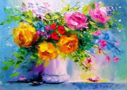 Enjoy 1735 - Roses - 1000 db-os puzzle (1735)