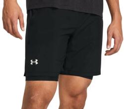 Under Armour UA LAUNCH 7'' 2-IN-1 SHORTS-BLK Rövidnadrág beépített alsónadrággal 1382641-001 Méret XXL 1382641-001