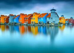 Enjoy 2078 - Houses on Water, Groningen, Netherlands - 1000 db-os puzzle