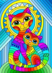 Enjoy 2122 - Inseparable Cat and Kitten - 1000 db-os puzzle (2122)