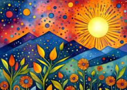 Enjoy 2134 - Sunset Rain - 1000 db-os puzzle (2134)