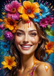 Enjoy 2148 - Flower Girl - 1000 db-os puzzle (2148)
